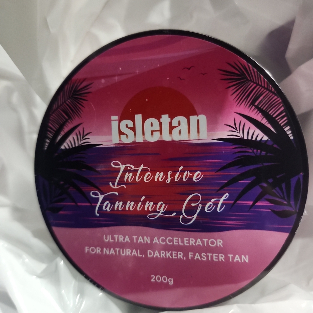 Isletan Intensive Tanning Gel Indpor Amd Outdoor New Sealed